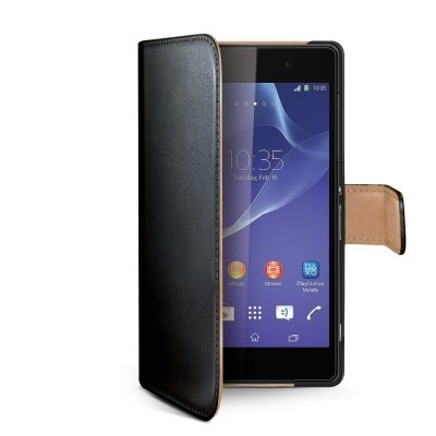 Celly WALLY407 mobile phone case Wallet case Black