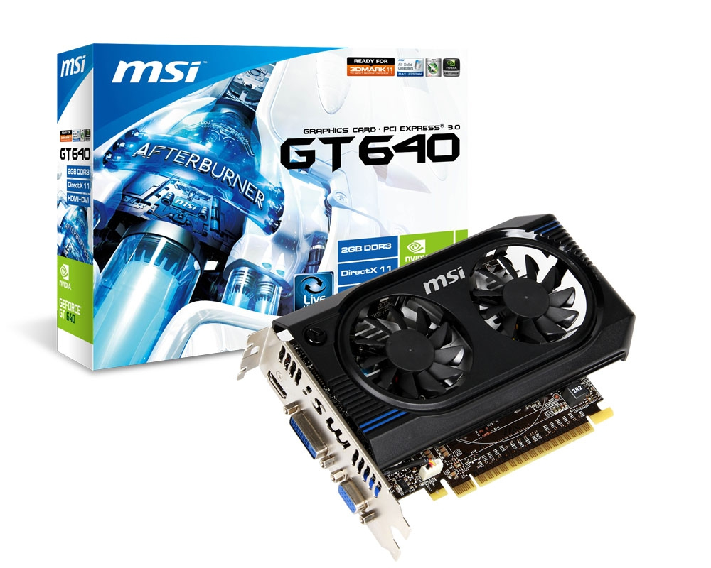 MSI 912-V275-048 graphics card NVIDIA GeForce GT 640
