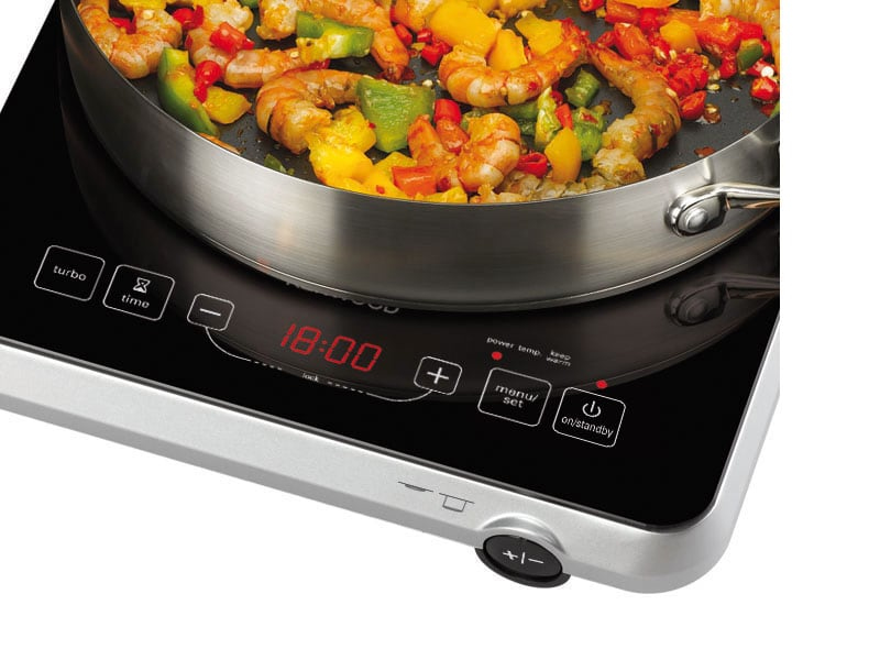 Kenwood 0WIH470002 hob Black, Silver Countertop Ceramic hob 1 zone(s) – image 3