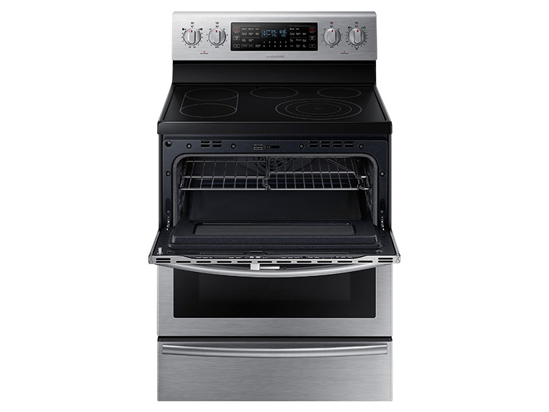 Samsung NE59J7850WS cooker Freestanding cooker Electric Stainless steel – image 5