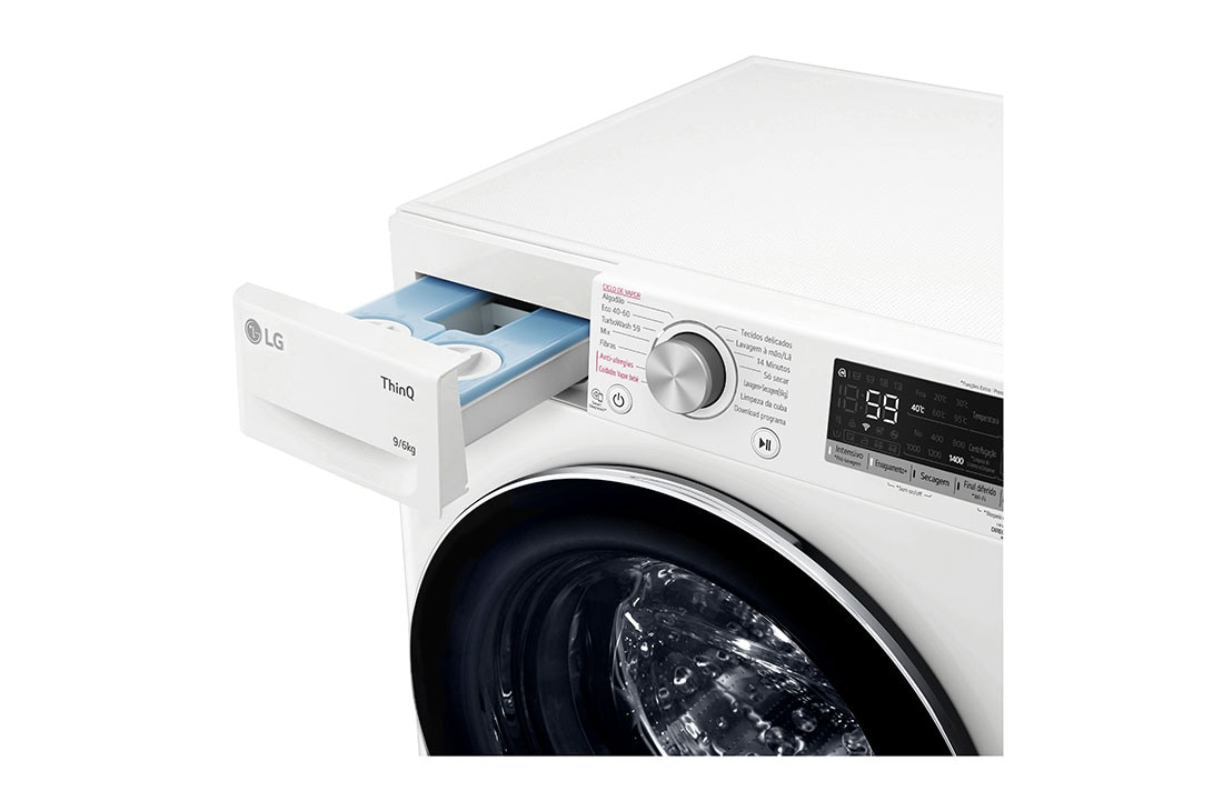 LG F4DV5509S2W washer dryer Freestanding Front-load White – image 8