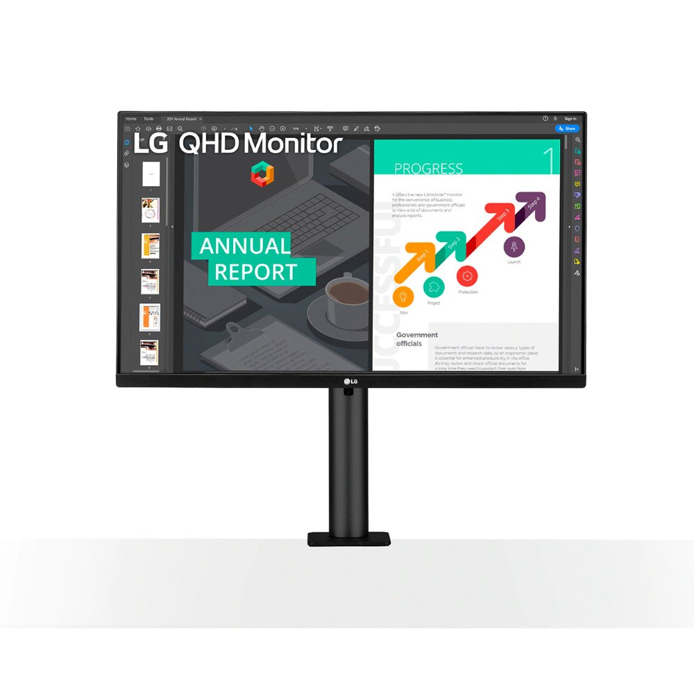 LG 27QN880-B computer monitor – image 2