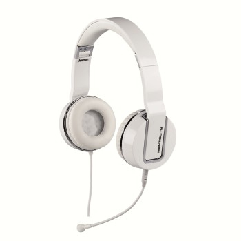 Hama Mentality Headset Wired Head-band Calls/Music White
