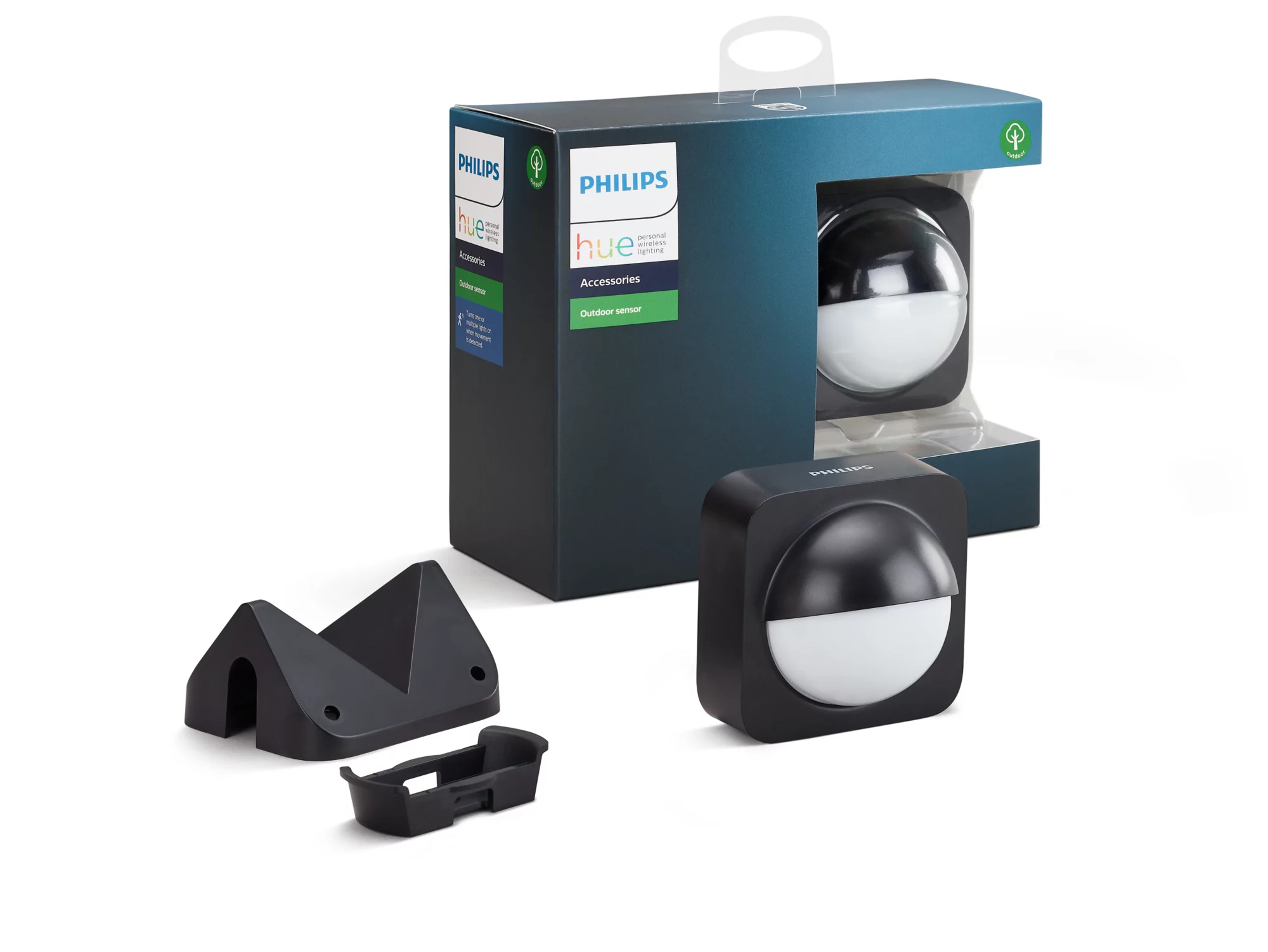 Philips by Signify Philips 8718699706036 motion detector Wireless Wall Black