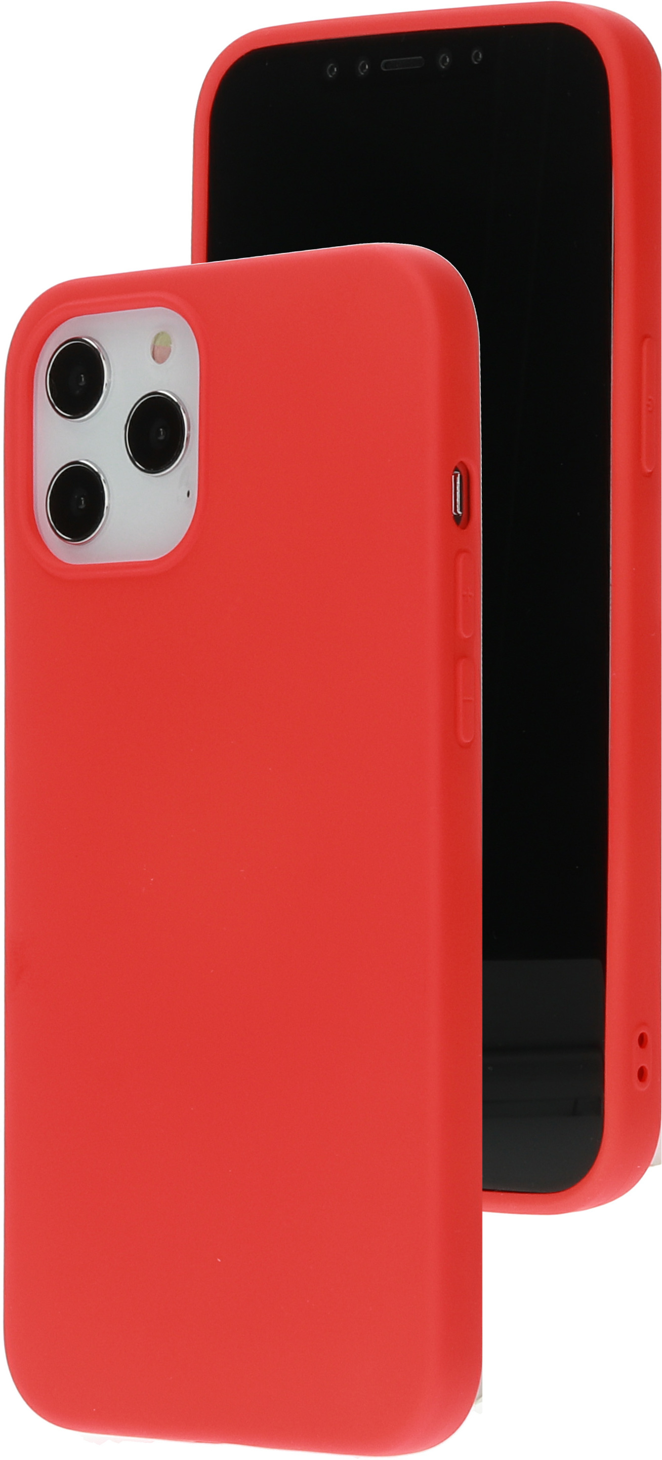 Mobiparts Silicone Cover Apple iPhone 12 Pro Max Scarlet Red – image 1