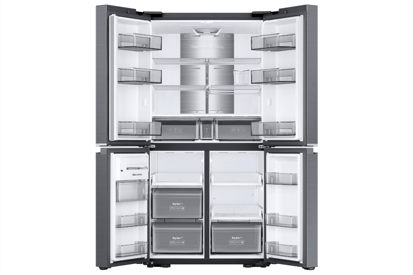Samsung RF85R91D1SG/TR side-by-side refrigerator Freestanding – image 2