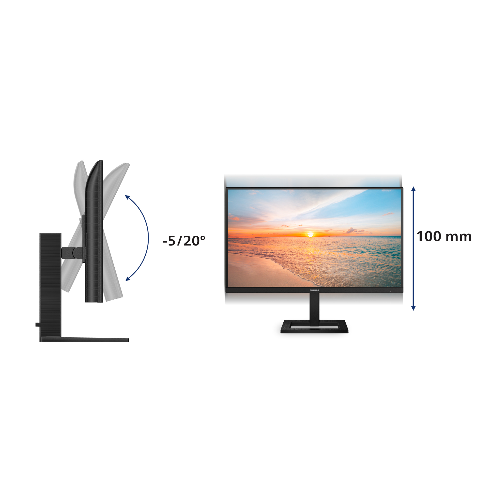 Philips 1000 series 27E1N1880AE/00 computer monitor – image 3