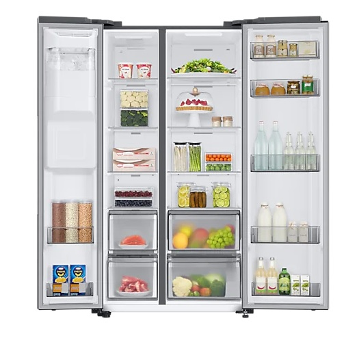 Samsung RS68A8820S9/EF side-by-side refrigerator Freestanding – image 6