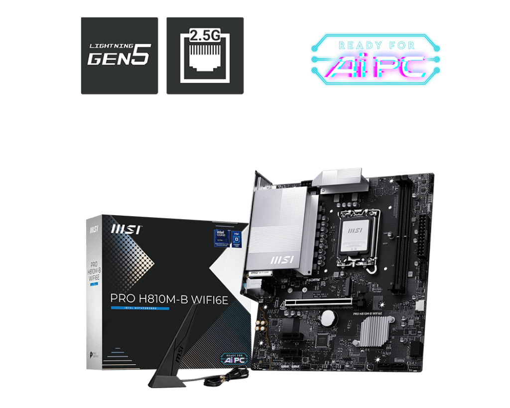 MSI PRO H810M-B WIFI6E