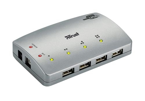 Trust 4 Port USB 2.0 Power Hub – image 1