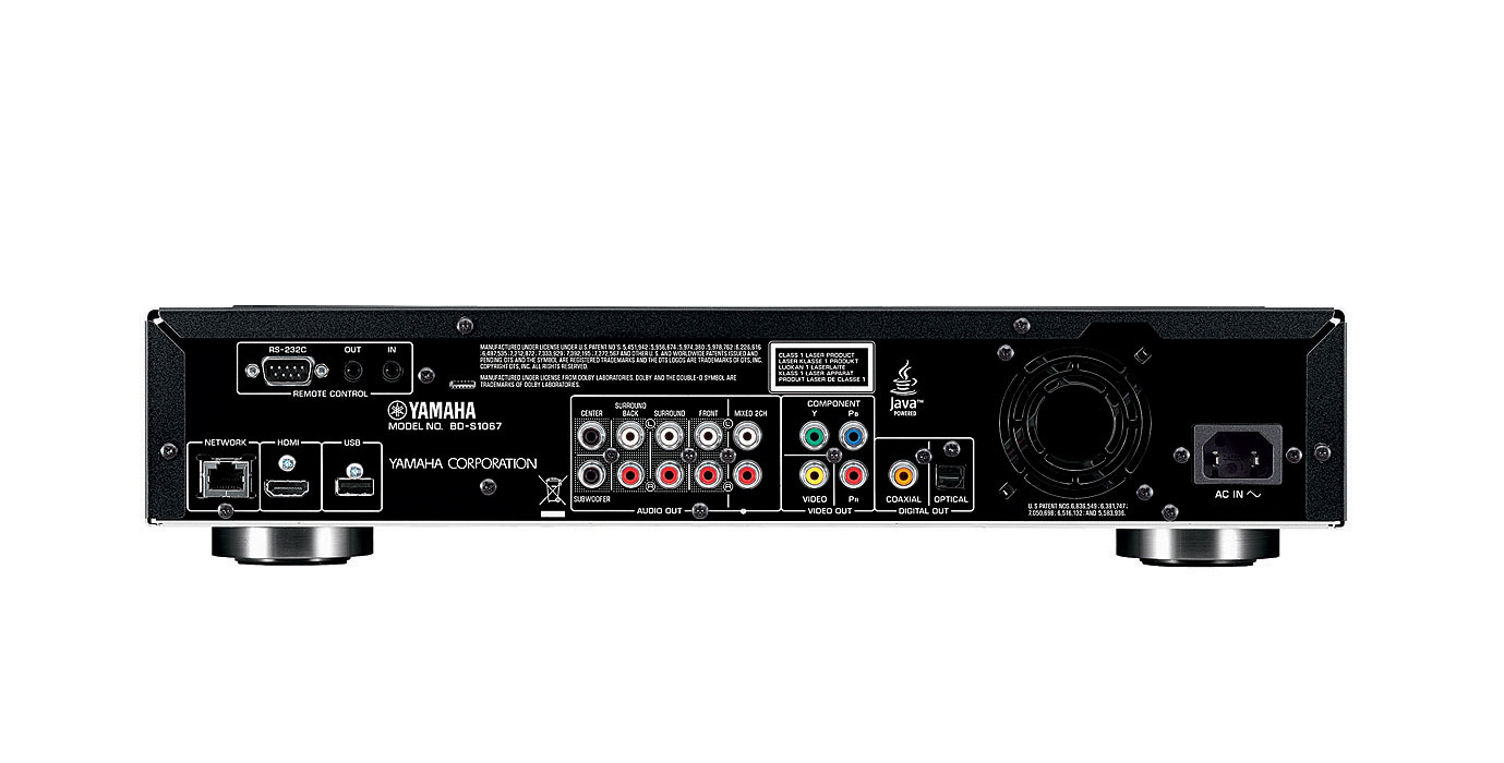 Yamaha BD-S1067 Black – image 2