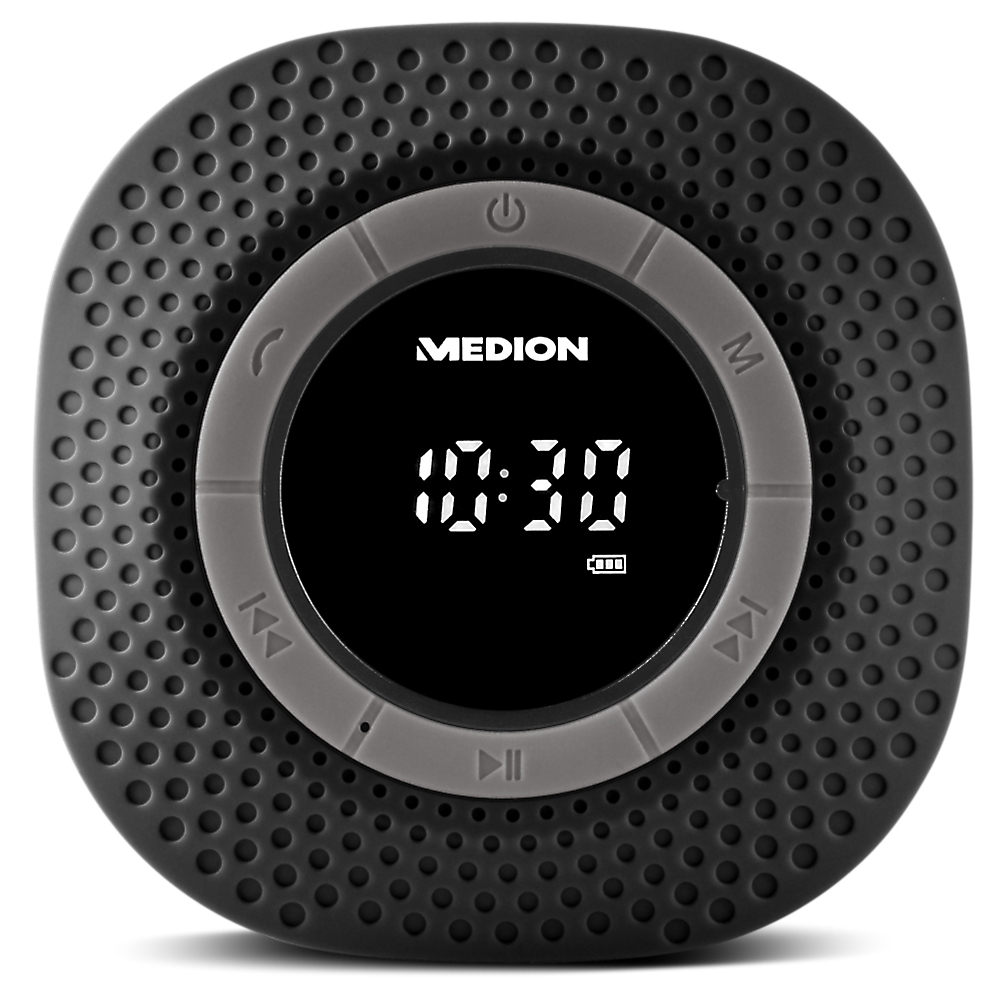 MEDION E66554 Portable Analog & digital Black