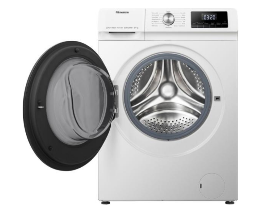 Hisense WDQA9014EVJM washer dryer Freestanding Front-load White – image 2