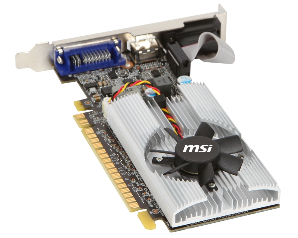 MSI N210-MD512D3/LP graphics card NVIDIA GeForce 210 – image 4