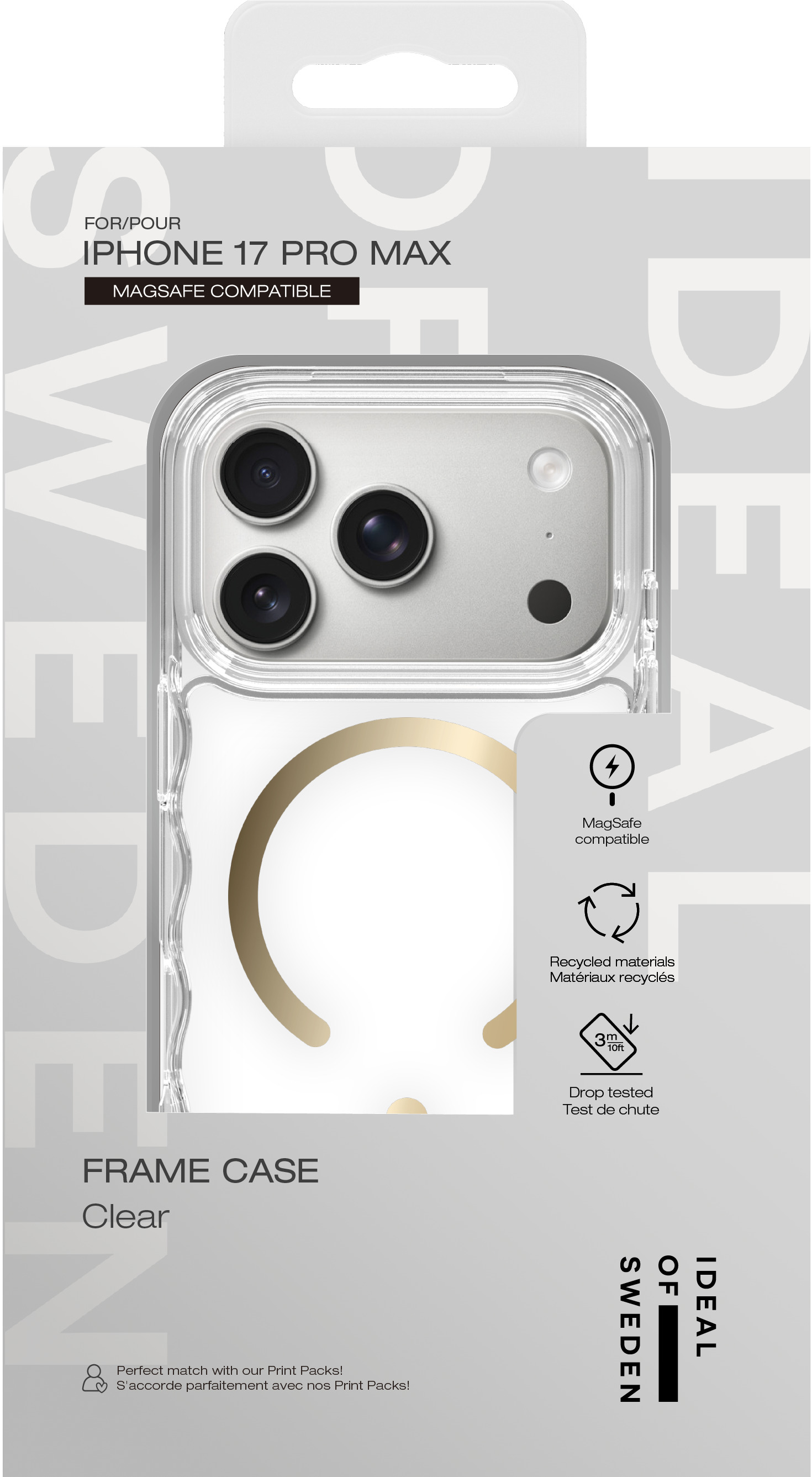 iDeal of Sweden Wavy Case MagSafe iPhone 17 Pro Max Clear – image 4