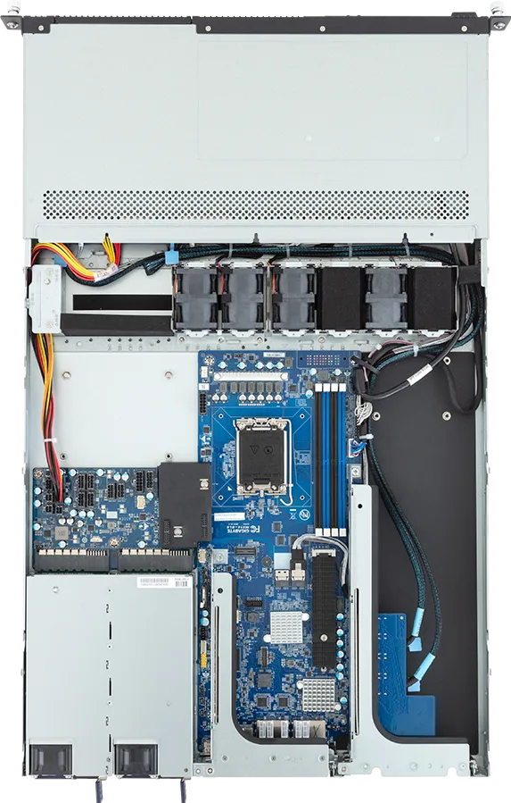 GIGABYTE R133-X10-AAA2 Intel C262 LGA 1700 Rack (1U) Black, Steel – image 3