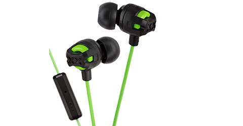 JVC HA-FR201G Headset Wired In-ear Calls/Music Black, Green