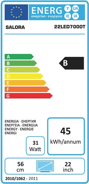 Salora 22LED7000T TV – image 6