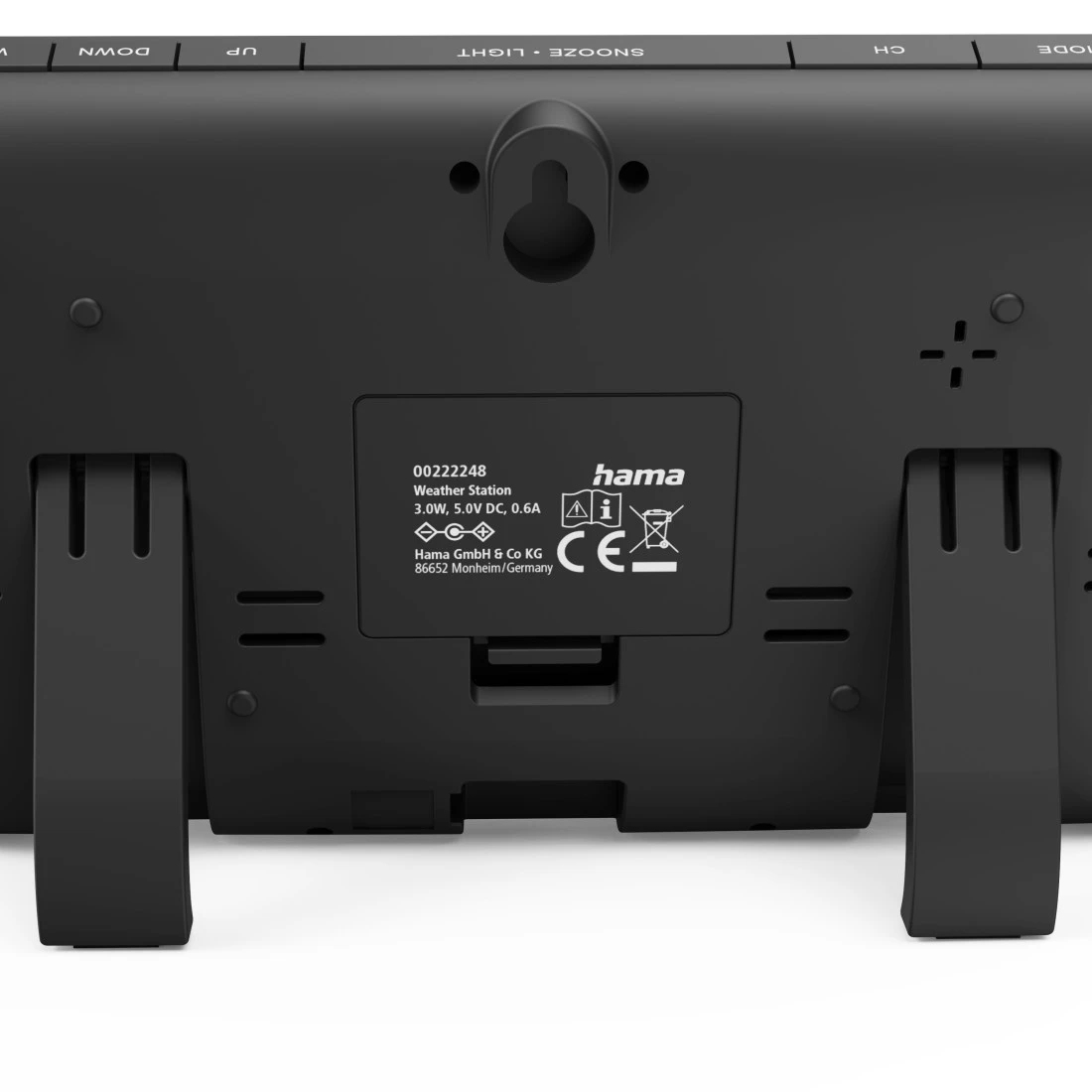 Hama 00176675 digital weather station Black DC/Battery Wi-Fi – image 5