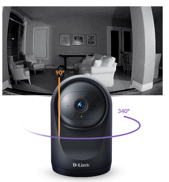 D-Link Compact Full HD Pan & Tilt Wi‑Fi Camera DCS‑6500LH – image 8