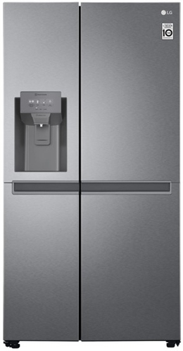 LG GSLV30DSXF side-by-side refrigerator Freestanding