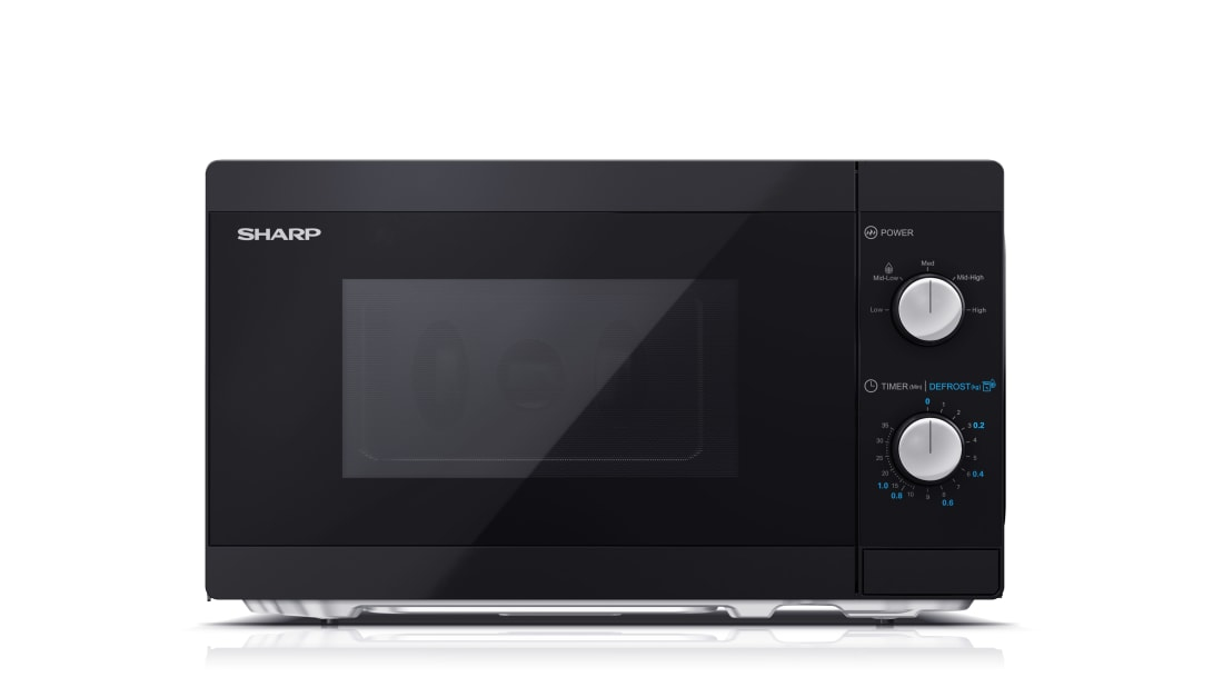 Sharp YC-MS01E-B microwave Black Solo microwave Countertop