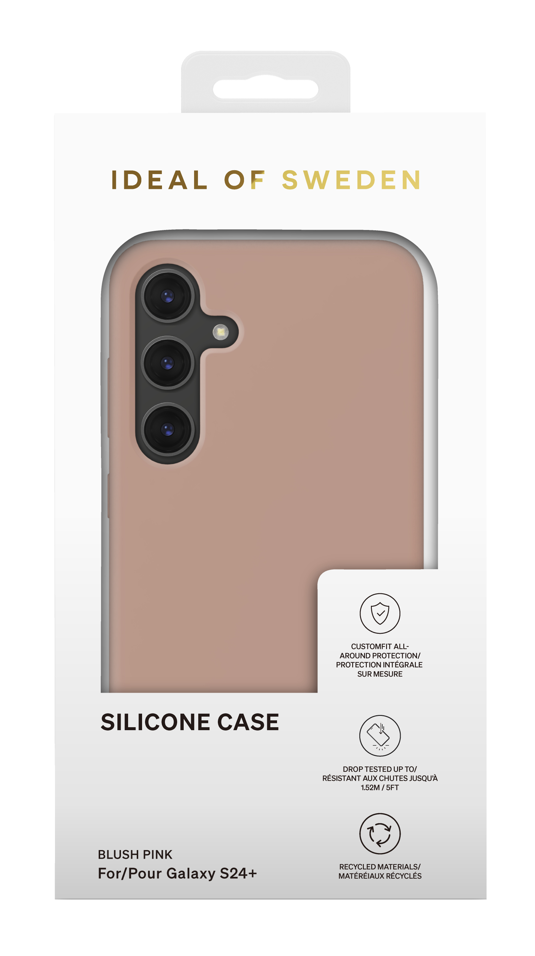 iDeal of Sweden Silicone Case Galaxy S24 Plus / S25 Plus Blush Pink – image 4