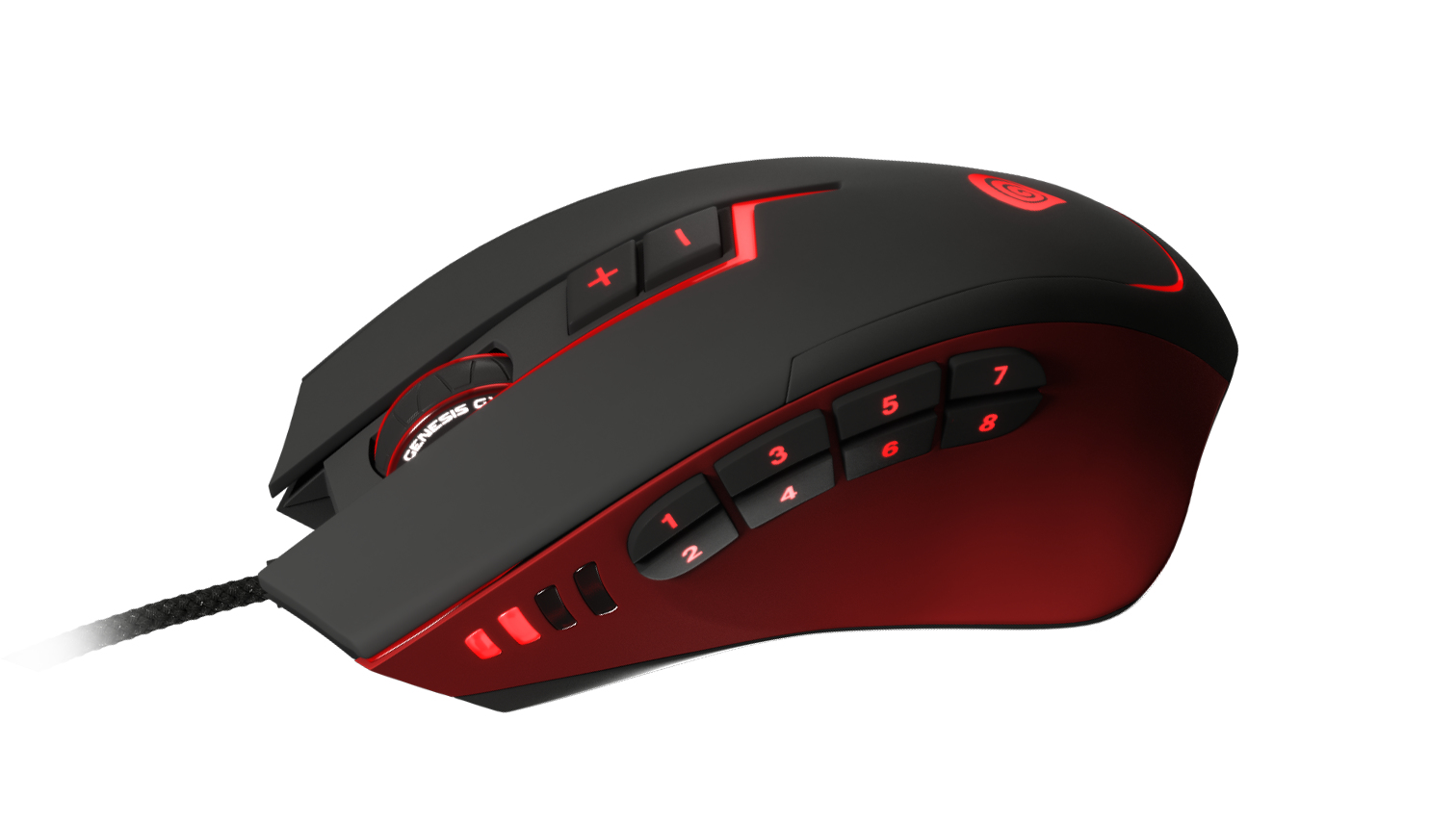 GENESIS GX85 mouse Gaming Right-hand USB Type-A Laser 8200 DPI – image 2