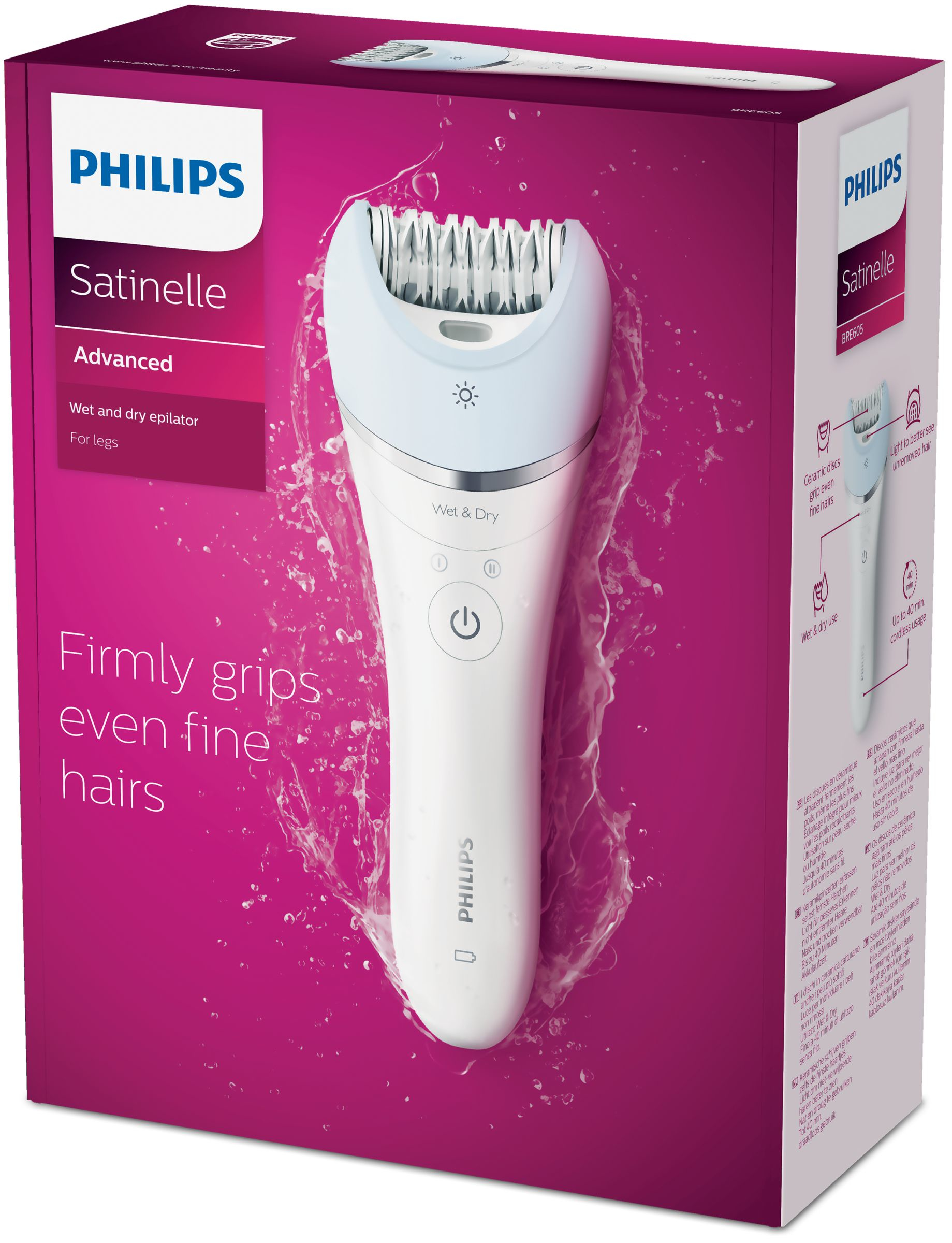 Philips Satinelle Advanced For legs and body Wet and Dry epilator – image 3