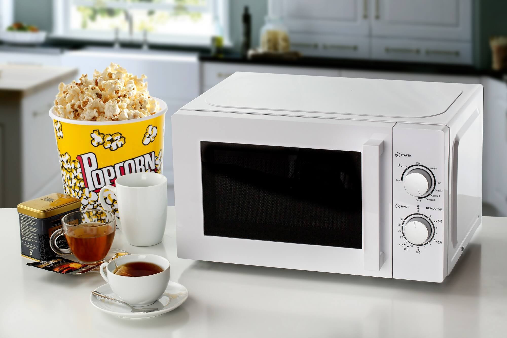 Ariete 952 Combined Microwave Oven with Grill - 5 Power Levels - 3 Combined Functions - 1000 Watt - 20 Liters - White – image 3
