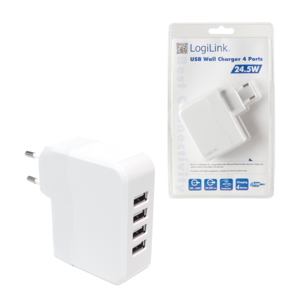 LogiLink PA0096 mobile device charger Mobile phone, MP3, Smartphone, Tablet White AC Indoor – image 6