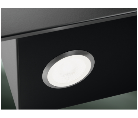 Electrolux LFV426K cooker hood Wall-mounted Black 600 m³/h – image 6