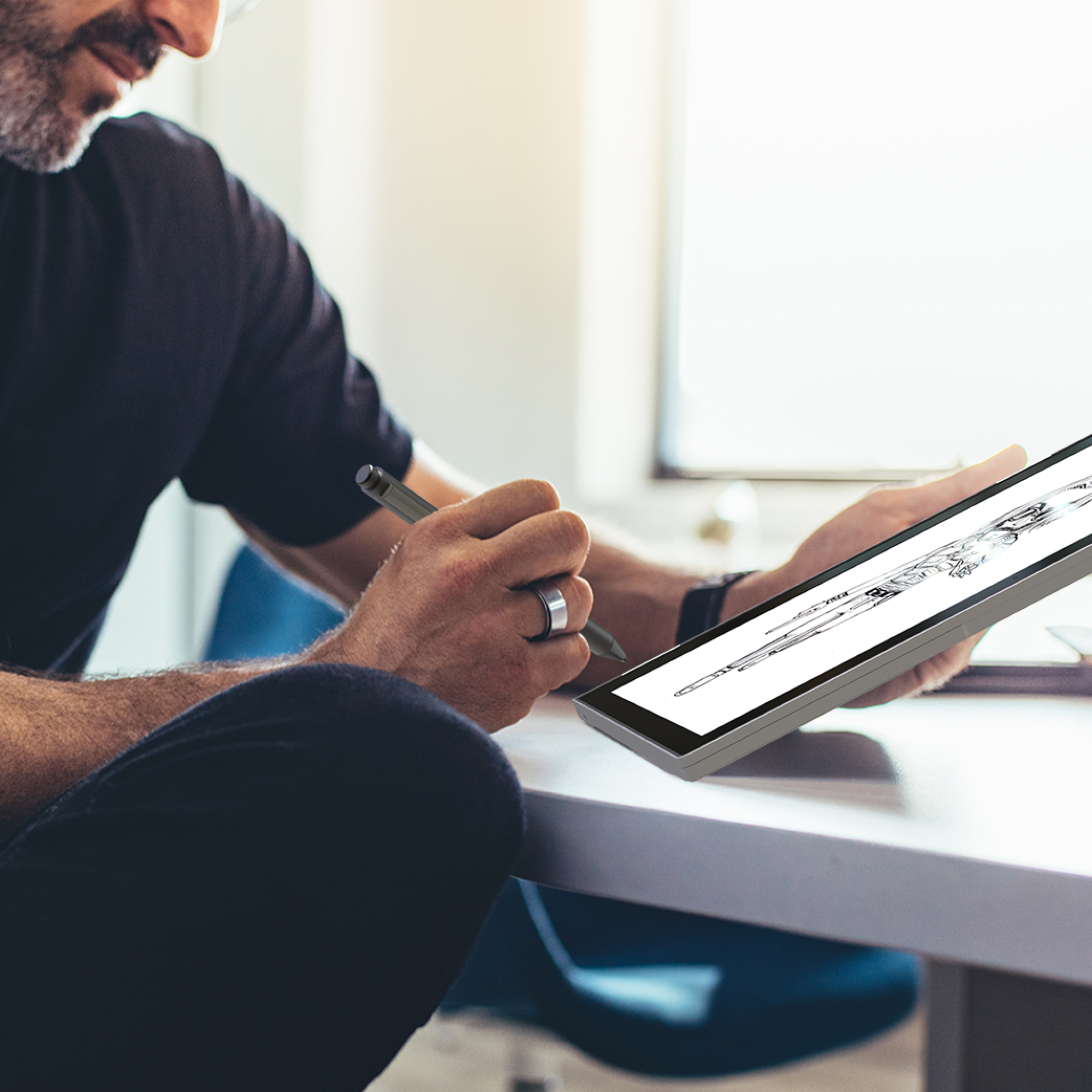 j5create JITP100 USI Stylus Pen for Chromebook™, Black – image 5