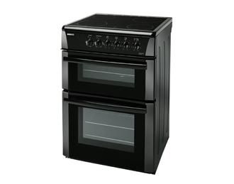 Beko DVC663K cooker Freestanding cooker Electric Ceramic hob Black