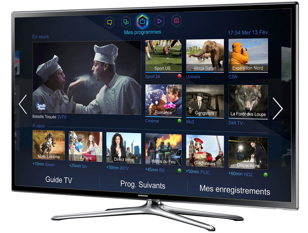 Samsung UE46F6320AW 116.8 cm (46") Full HD Smart TV Wi-Fi Black, Silver – image 2