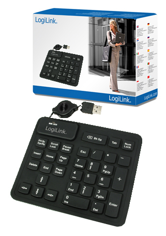 LogiLink ID0059 keyboard USB Numeric Black – image 2