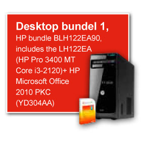 HP Pro 3400 MT + YD304AA