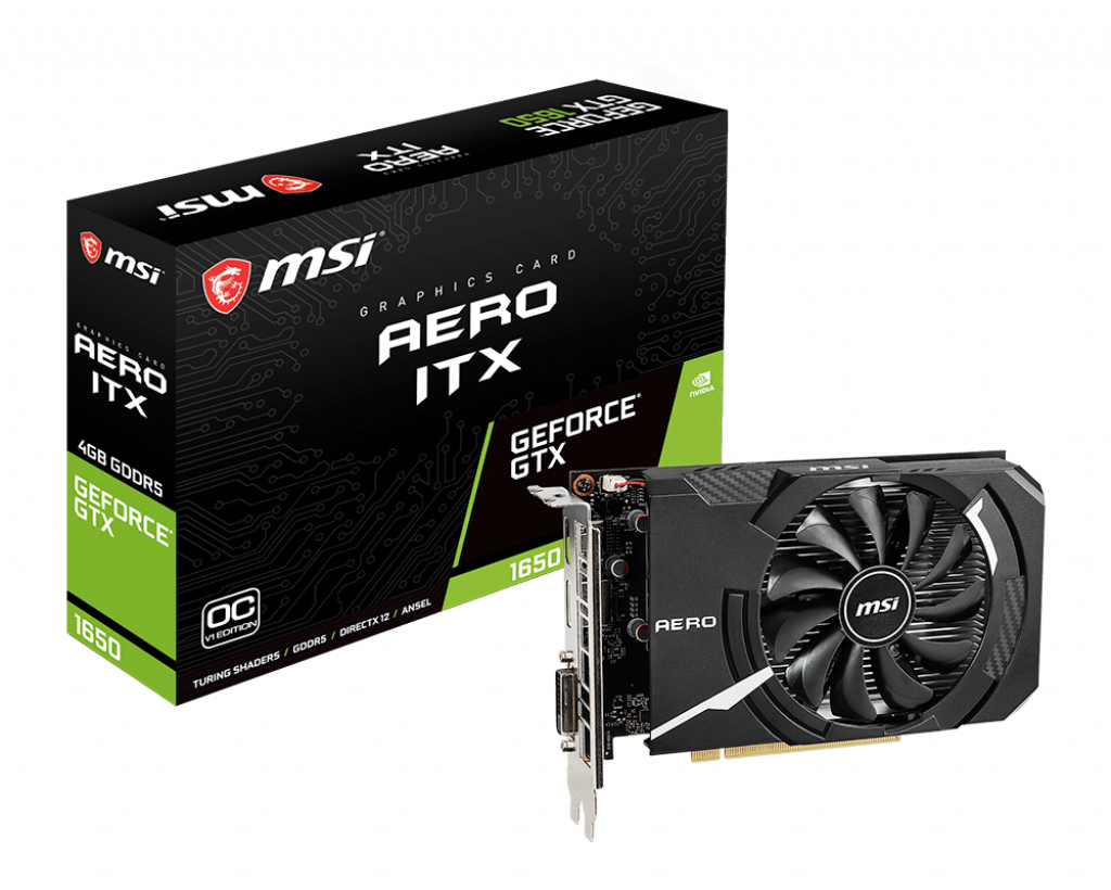 MSI Geforce GTX 1650 Aero ITX 4G OCV1 – image 5