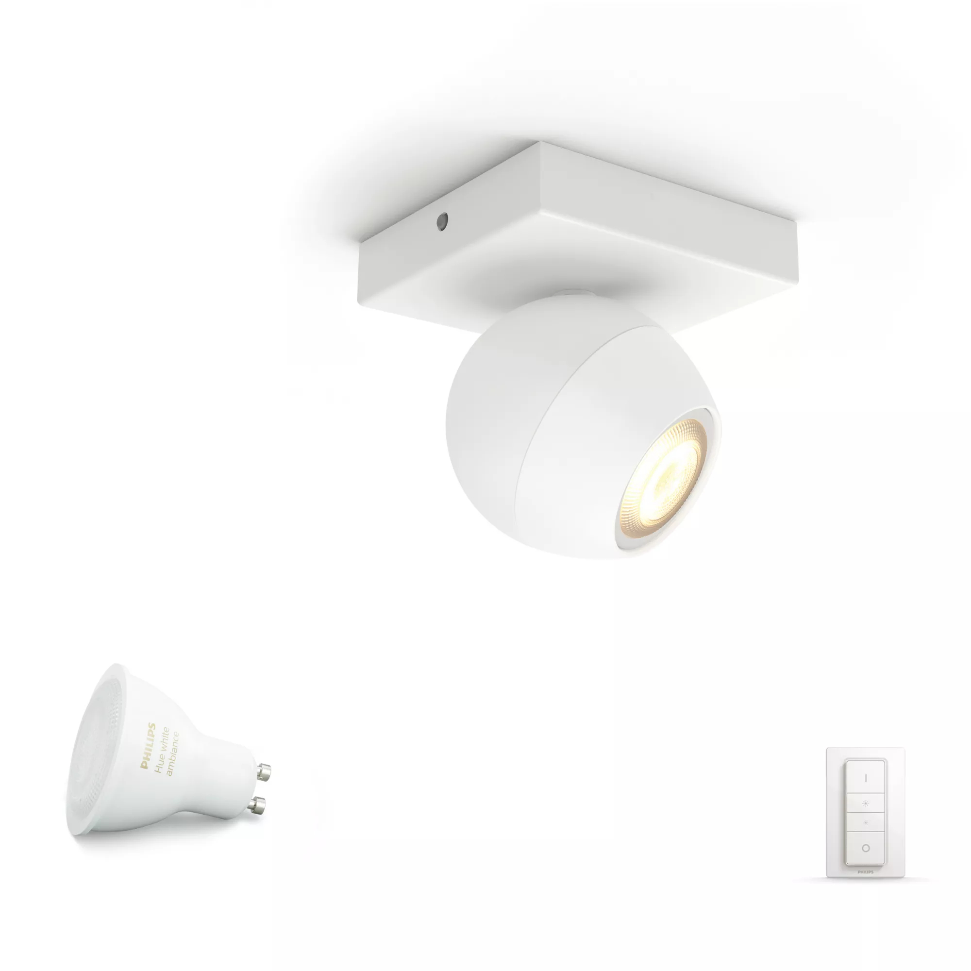 Philips by Signify Philips Hue White ambience Buckram single spotlight – image 3