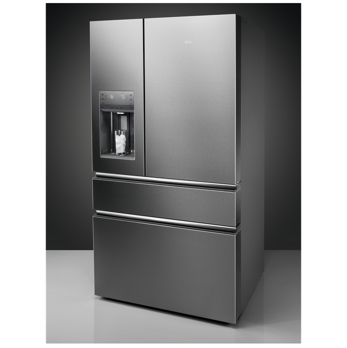 AEG RMB954F9VX side-by-side refrigerator Freestanding Stainless steel – image 5
