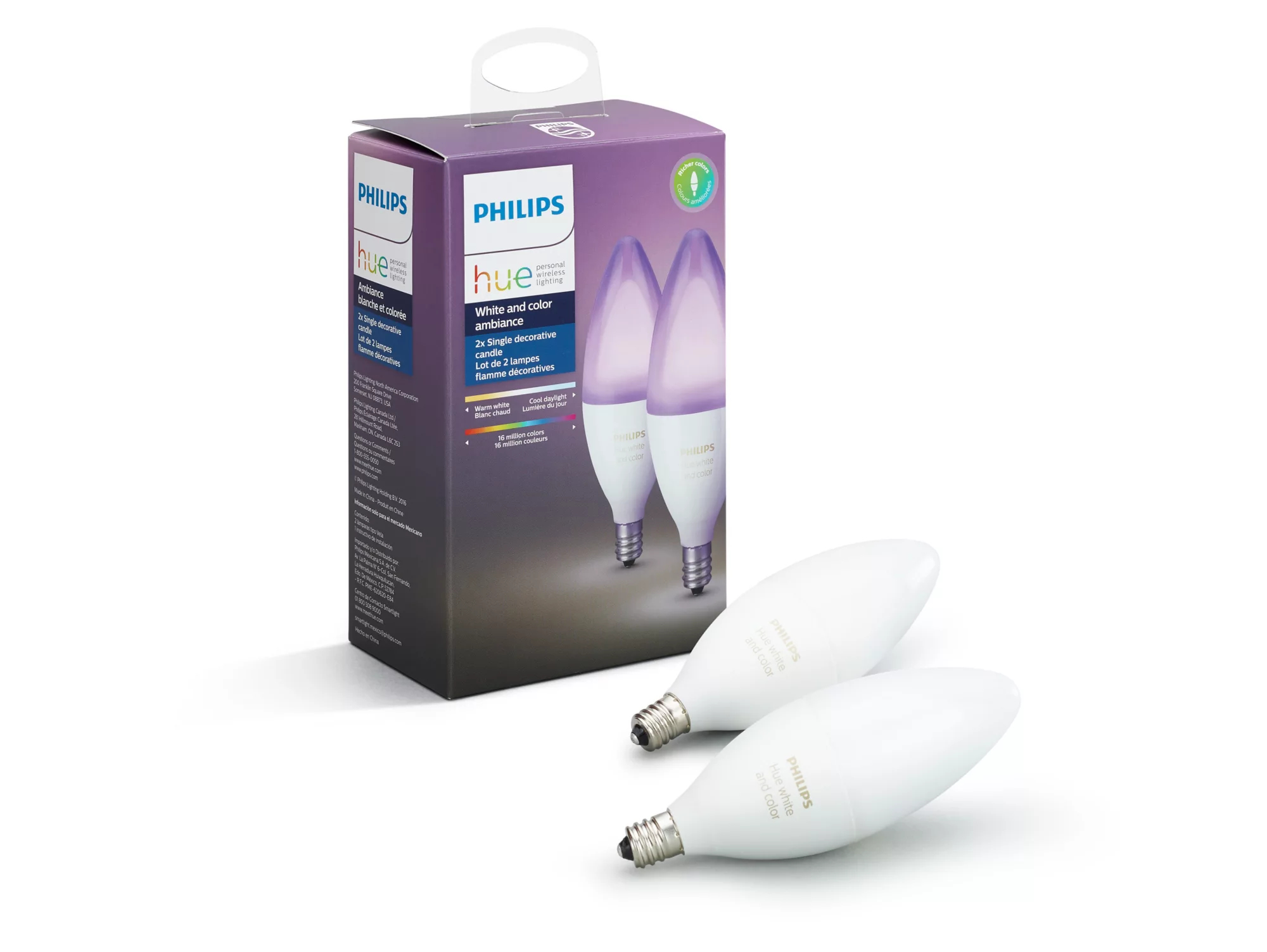 Philips by Signify Philips Hue White and colour ambience 046677468996 smart lighting Smart bulb Bluetooth/Zigbee – image 6