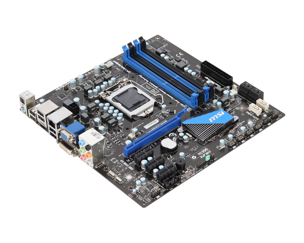 MSI H67MS-E43 motherboard LGA 1155 (Socket H2) micro ATX – image 2