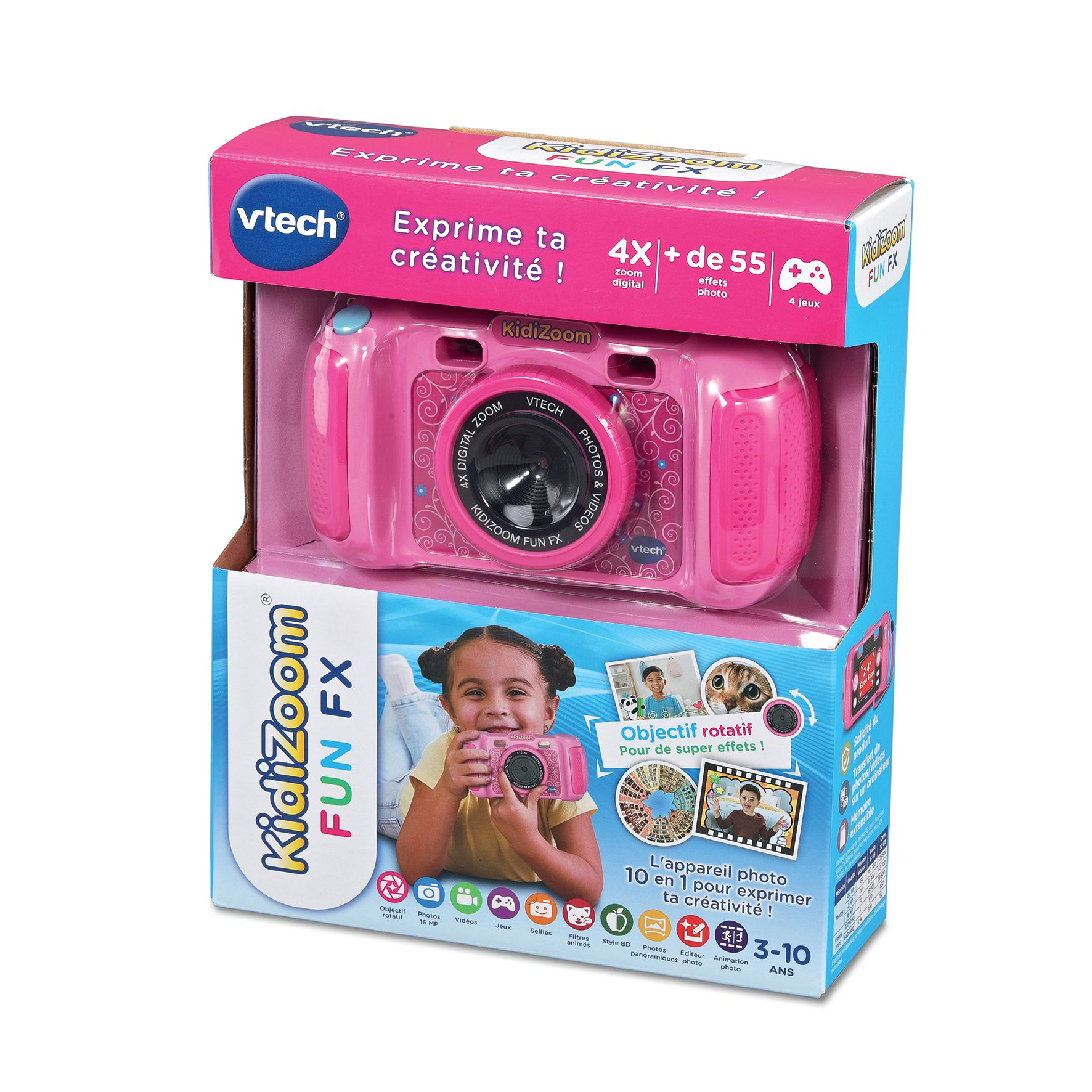 VTech KidiZoom Fun FX rose – image 6