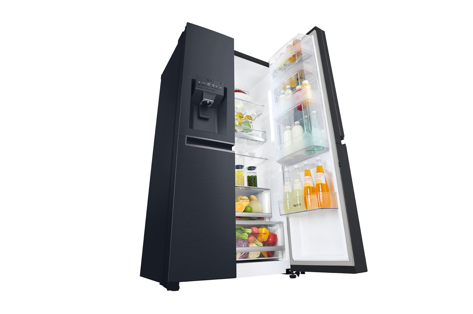 LG GSX960MTAZ side-by-side refrigerator Freestanding – image 6