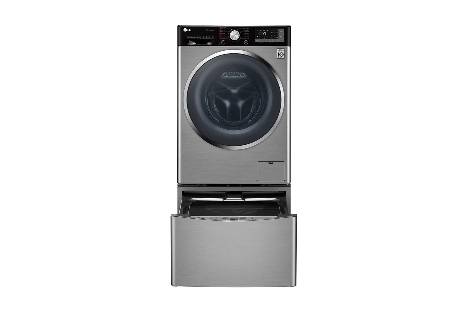 LG F4J9VHP2TD/F8K5XNK4 washer dryer Freestanding Front-load Grey – image 2