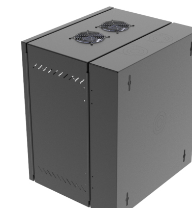 Vertiv GL2418WMM-B-AF rack cabinet 12U Wall mounted rack Black – image 2