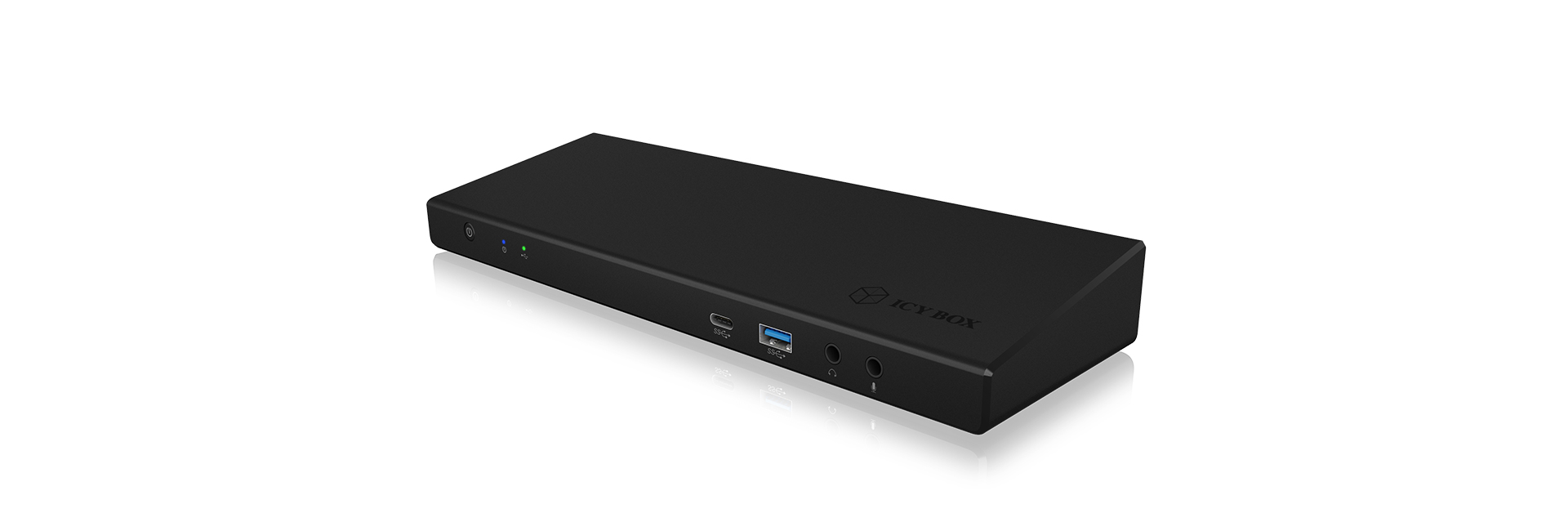 ICY BOX IB-DK2244AC Wired USB 3.2 Gen 1 (3.1 Gen 1) Type-C Black – image 2