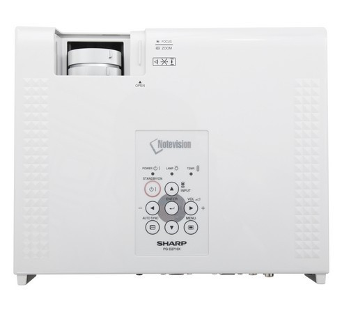 Sharp PG-D2710X data projector Standard throw projector 2700 ANSI lumens DLP XGA (1024x768) Black, White – image 2