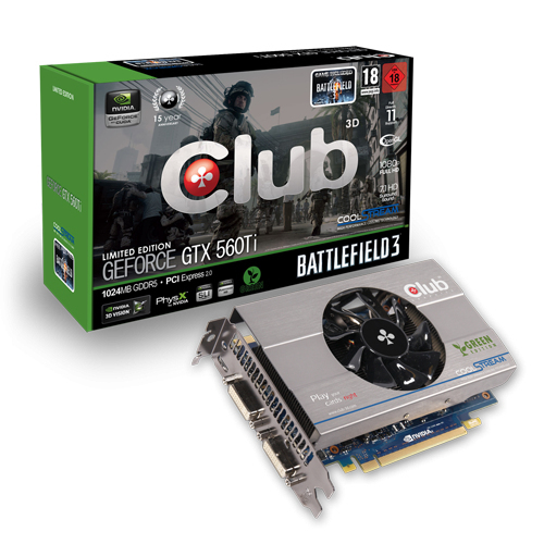 CLUB3D CGNX-XT56024B graphics card NVIDIA GeForce GTX 560 Ti – image 2
