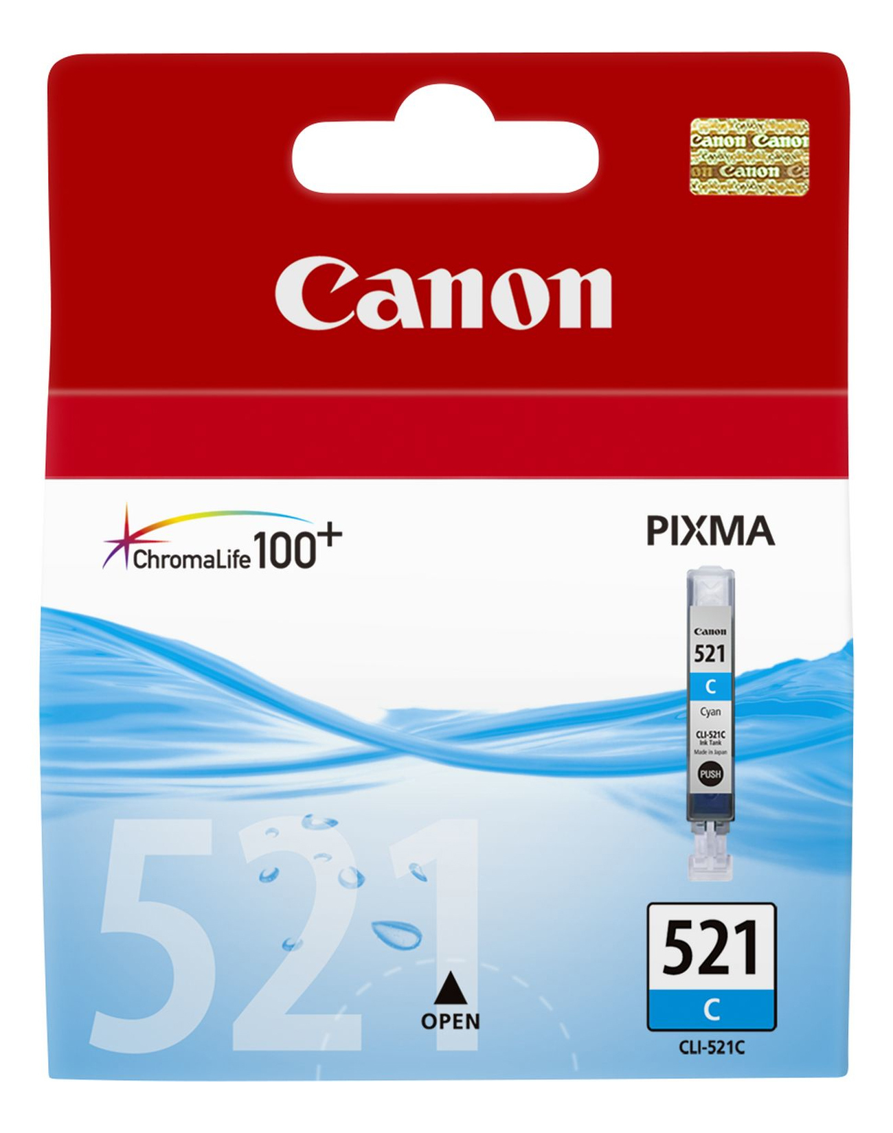 Canon CLI-521 ink cartridge 1 pc(s) Original Cyan – image 1